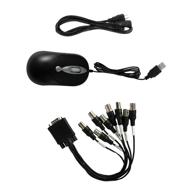 8Ch DVR, H264/G711A, VGA/HDMI/CVBS/Loop/Spot outputs, D1 - Image 4